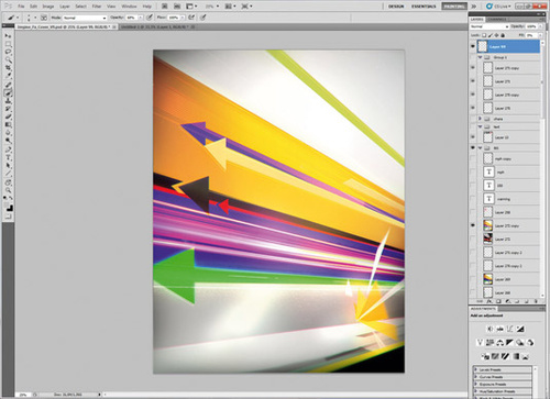 PS教程:Photoshop创建喷射滑板女孩插画 PS教程:Photoshop创建喷射滑板女孩插画