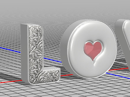 PS教程:Photoshop创建3D银纹文字特效 PS教程:Photoshop创建3D银纹文字特效