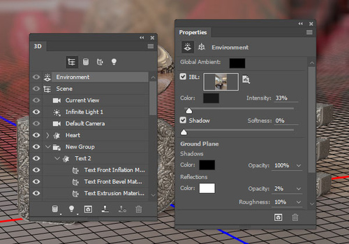 PS教程:Photoshop创建3D银纹文字特效 PS教程:Photoshop创建3D银纹文字特效